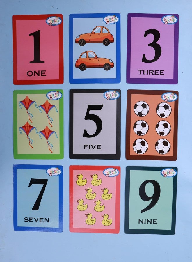 Haplap Kit - Numbers Flashcards from 1-20 Numbers, for 1 to 6 Years Old Kids, Counting, Number Recognition, Early Learning for Toddlers - Image 2